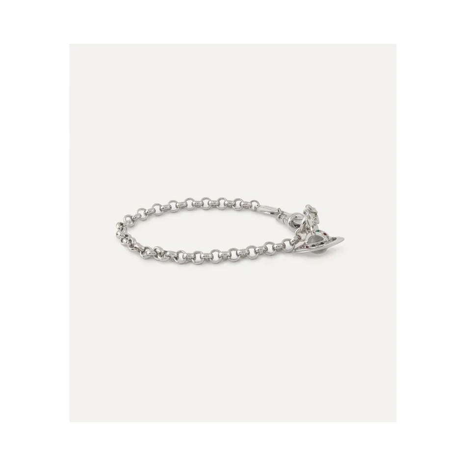 Vivienne Westwood New Petite Orb Bracelet Silver