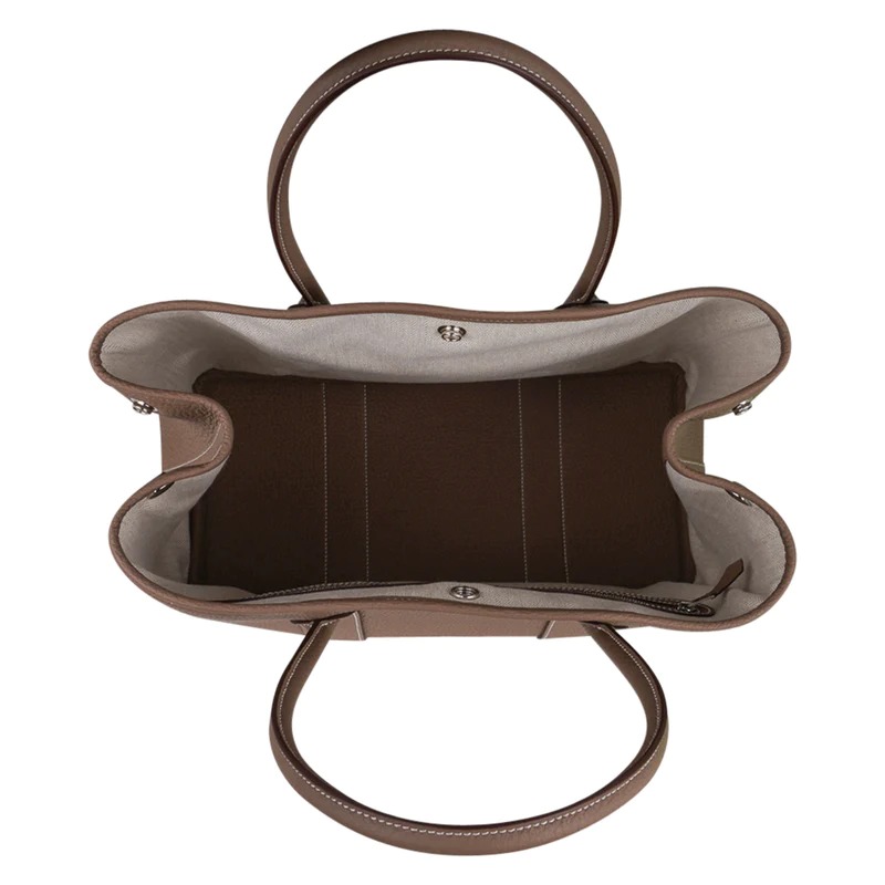 Hermes Garden Party 30 Bag Negonda & Palladium Etoupe