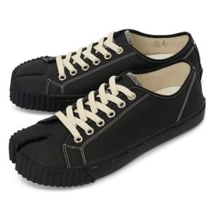 Maison Margiela Tabi Low Canvas Sneakers Black