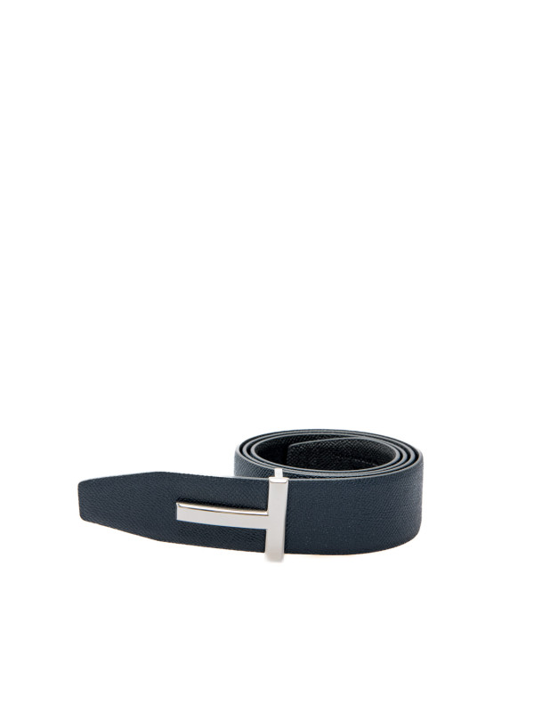 TOM FORD LEATHER BELT BLUE