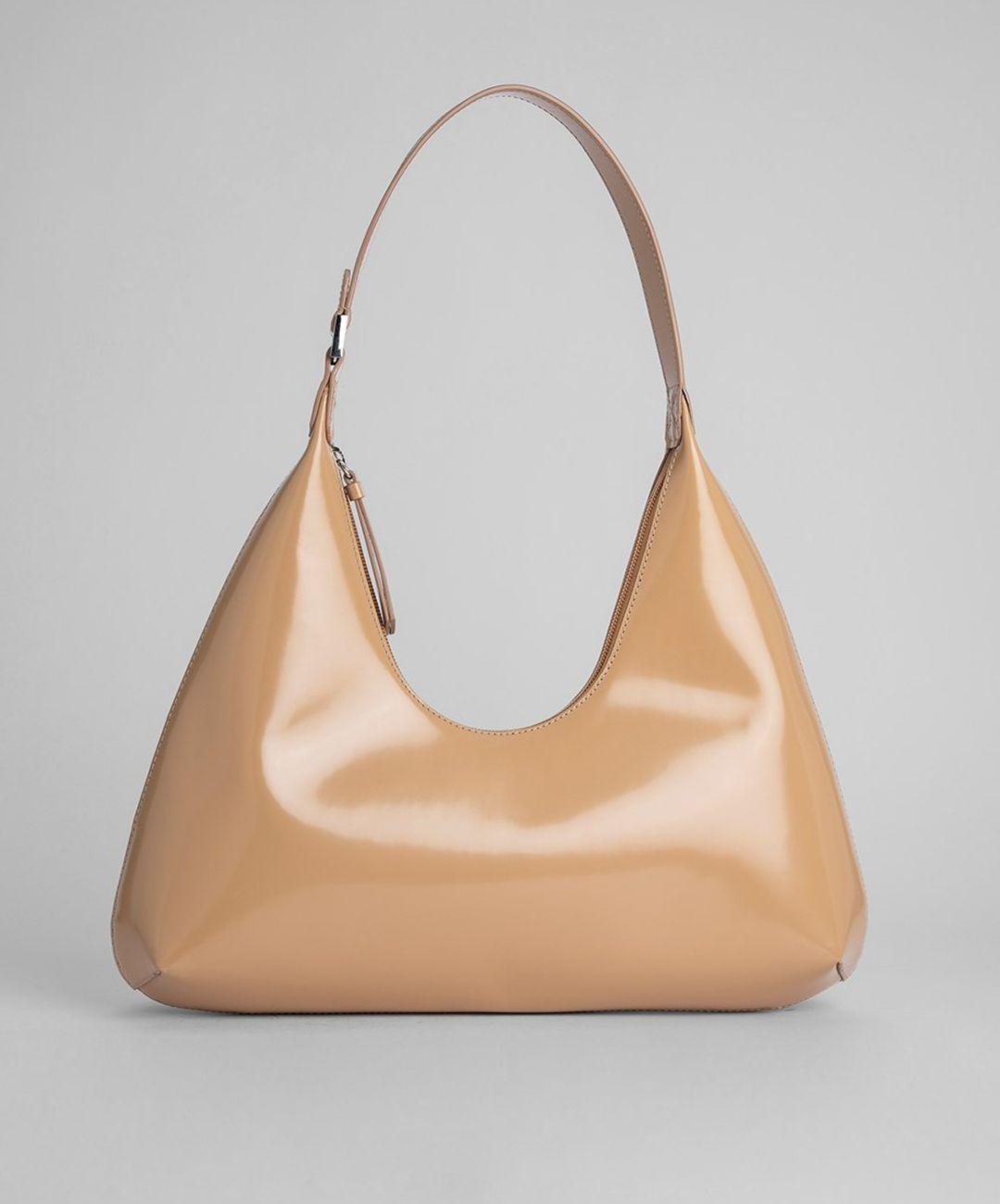 AMBER CREAM SEMI PATENT LEATHER 