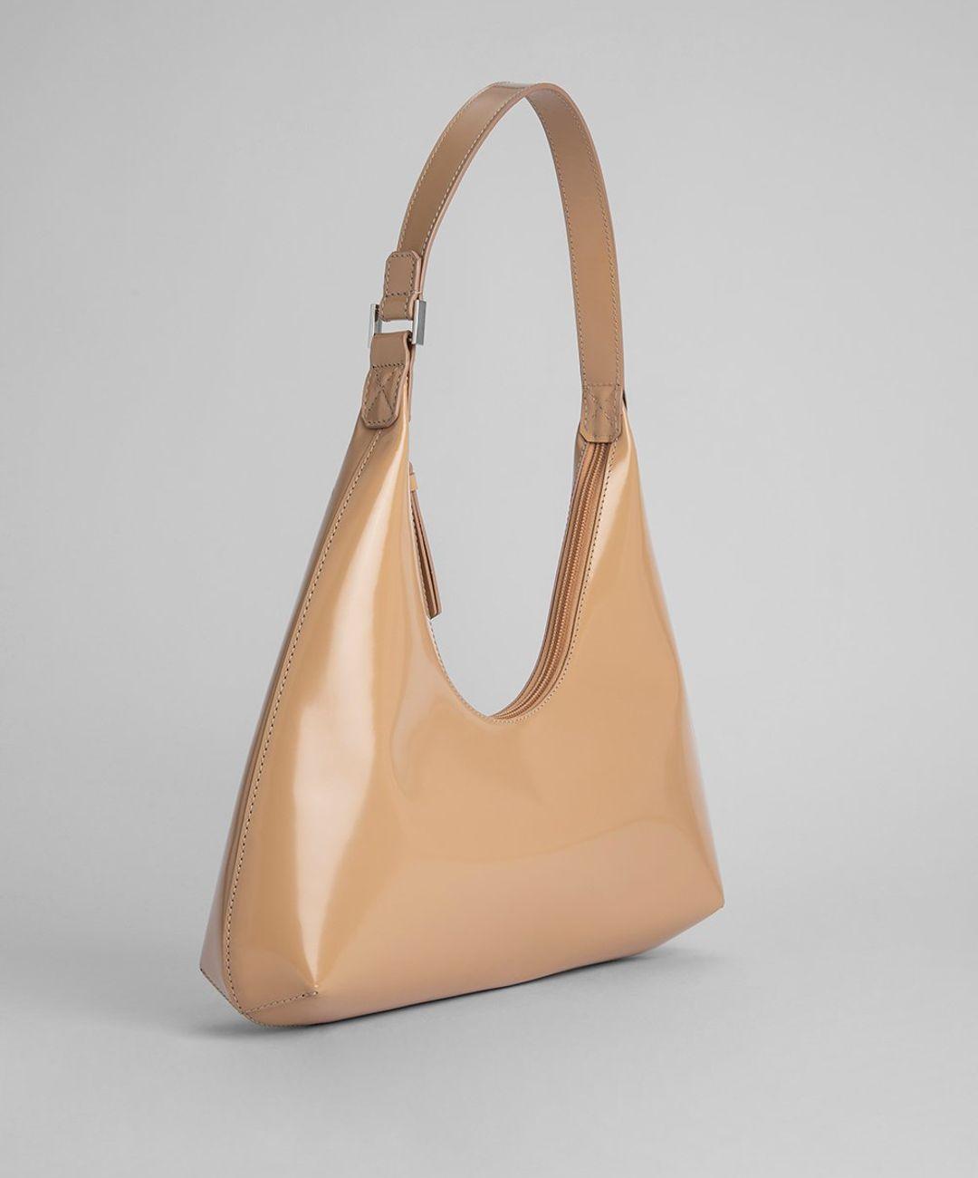 AMBER CREAM SEMI PATENT LEATHER 