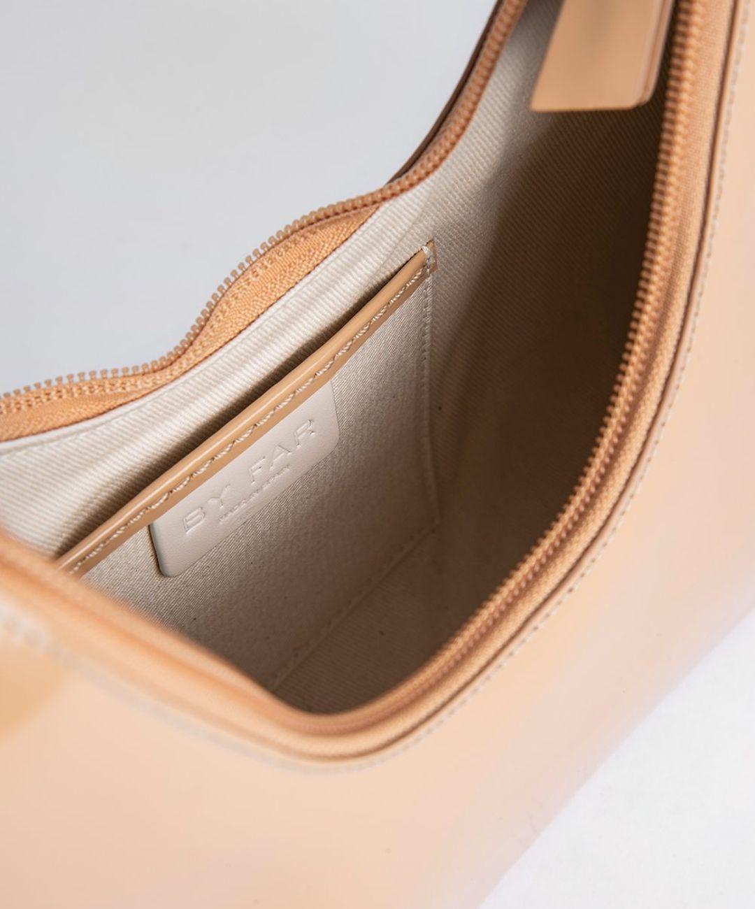 AMBER CREAM SEMI PATENT LEATHER 
