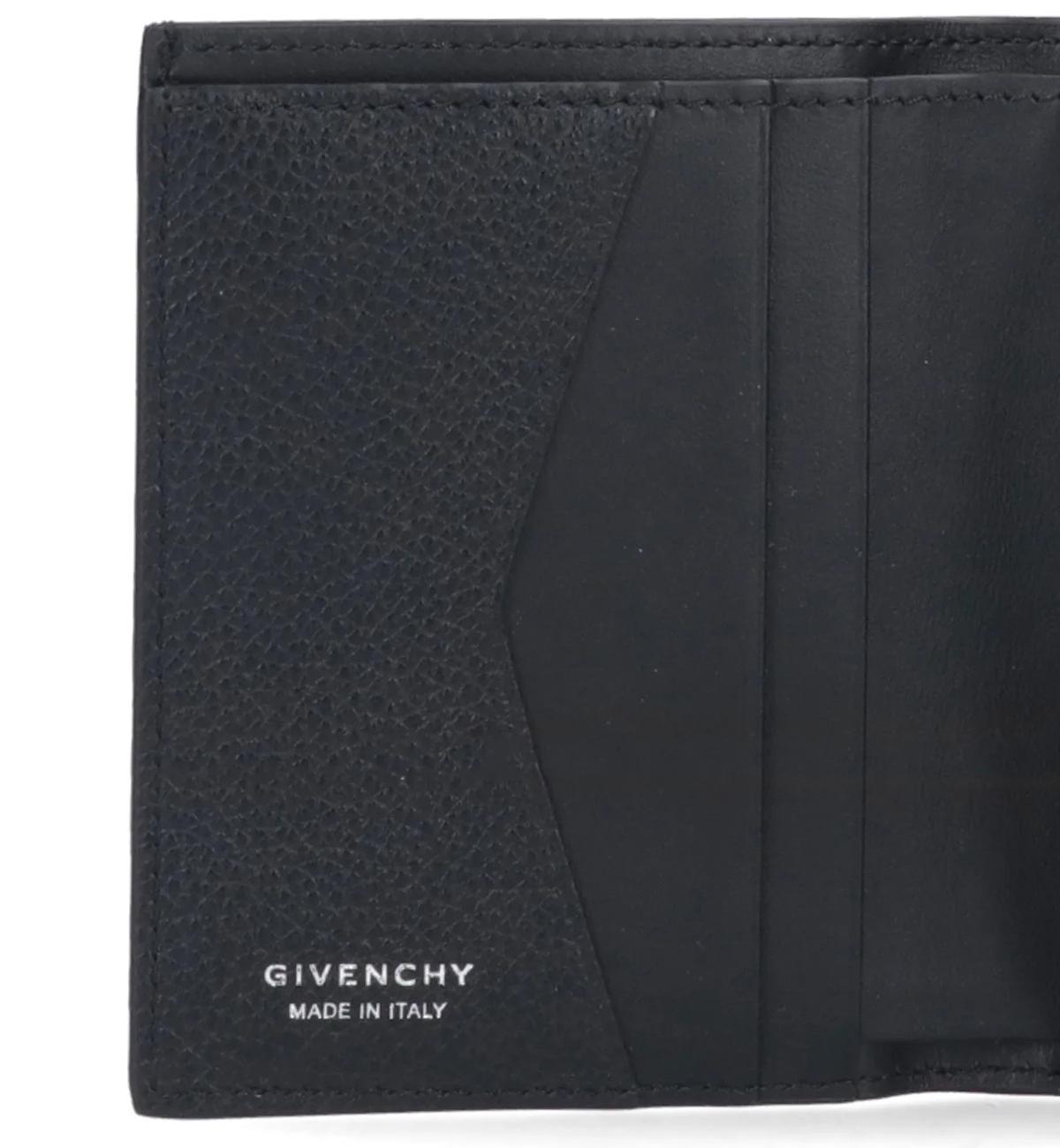 Metal logo card wallet