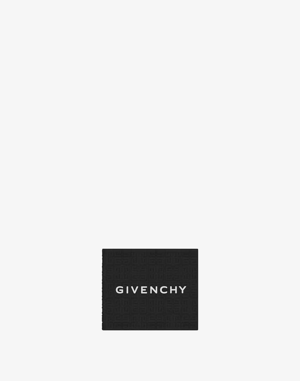 GIVENCHY bifold wallet in 4G rubber