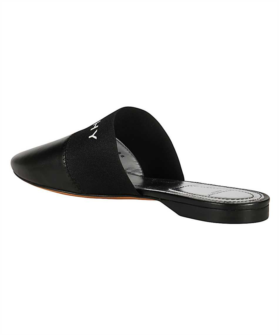 Slide logo flat mule
