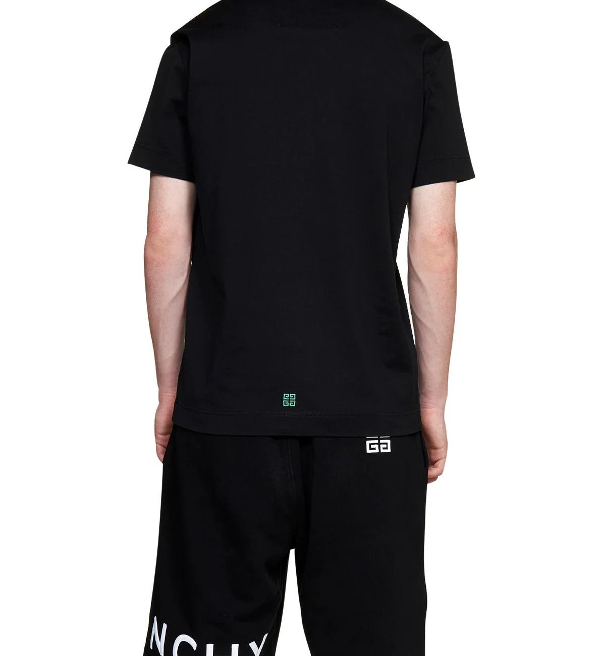 Givenchy Logo Embroidered Crewneck T-Shirt