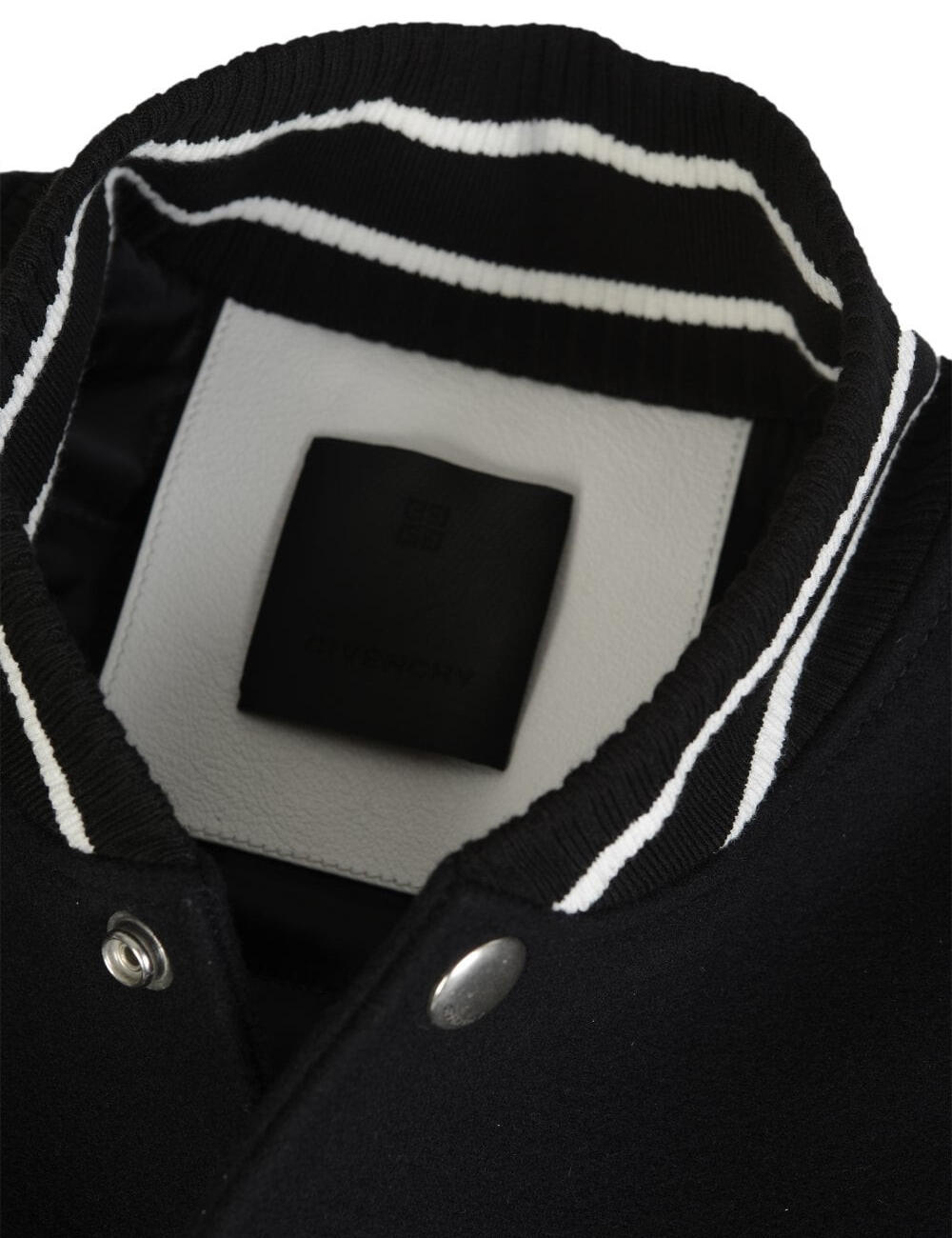 Wool Blend Bomber Jacket