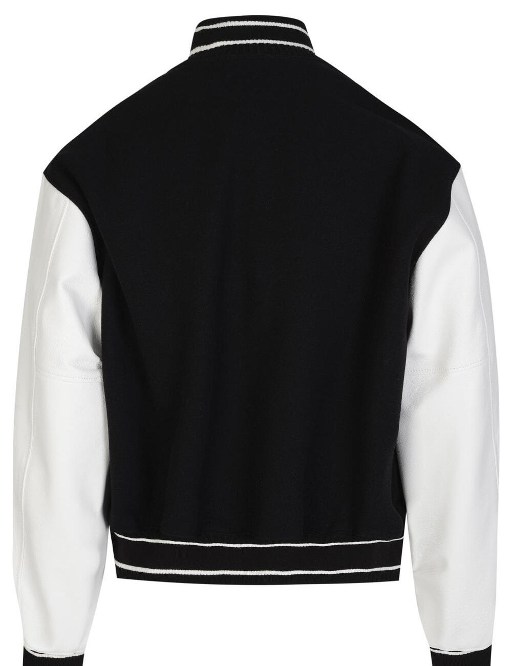 Wool Blend Bomber Jacket