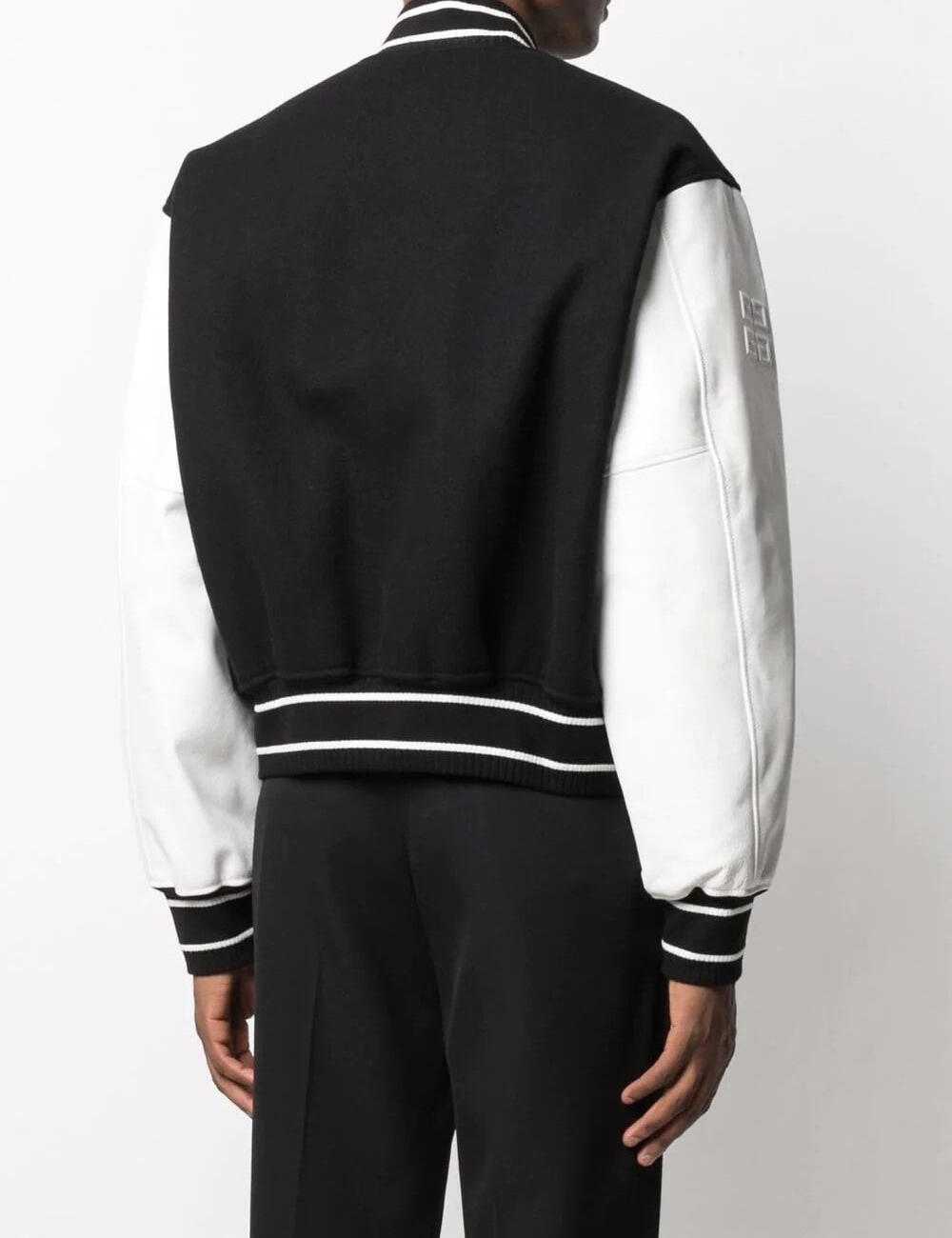 Wool Blend Bomber Jacket