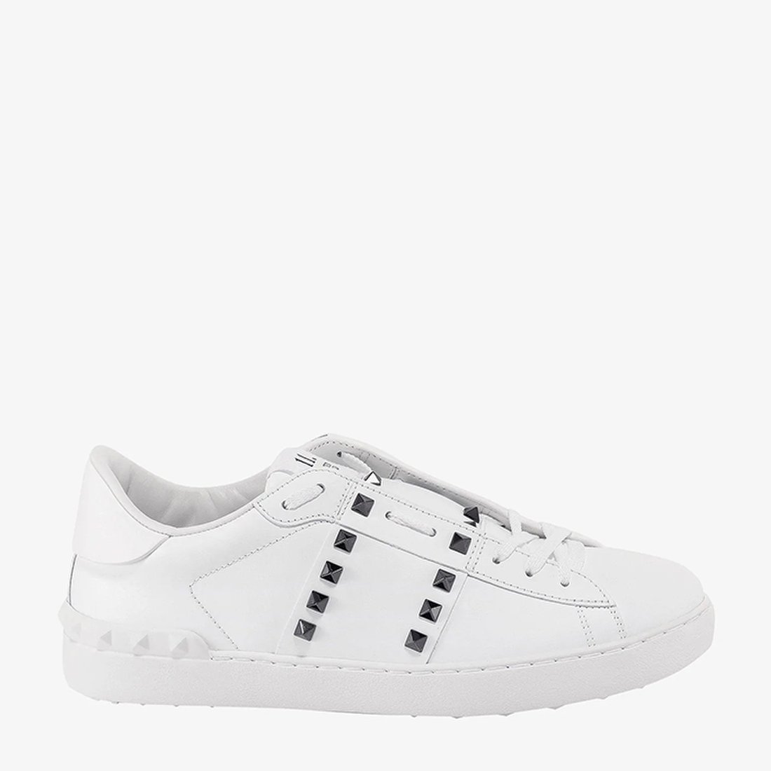 Calfskin Rockstud Untitled Sneakers