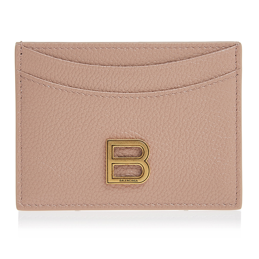 Hourglass card wallet - Beige