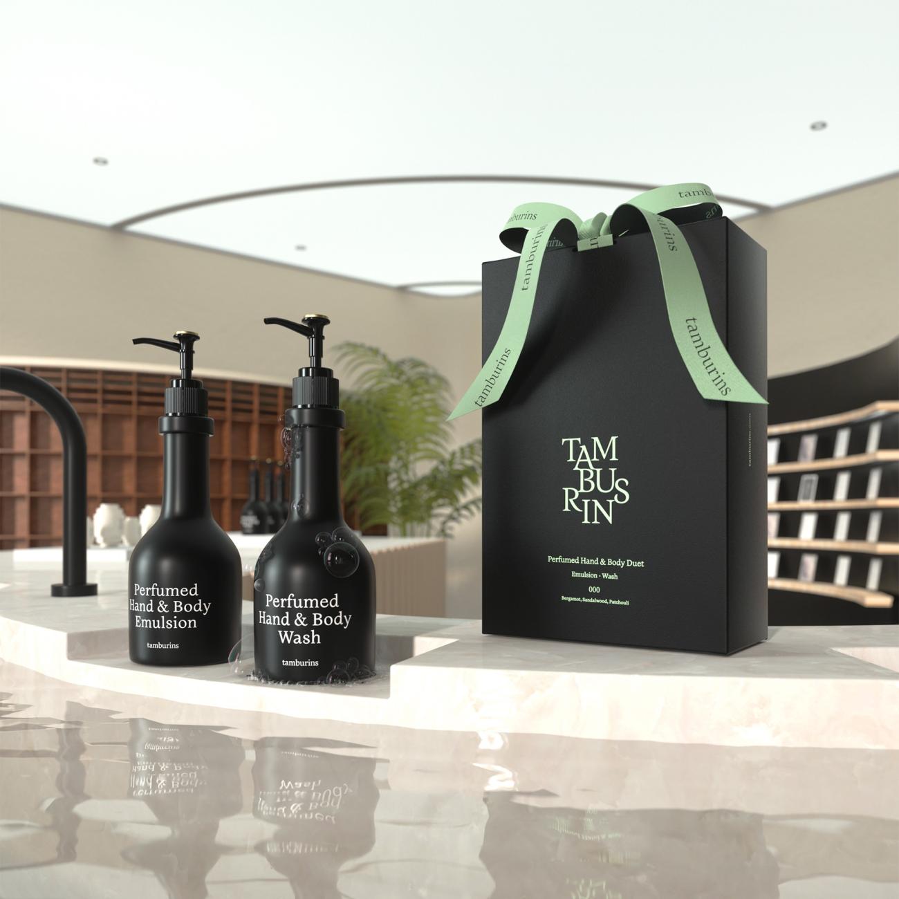 Perfumed Hand & Body Wash & Emulsion Duo Set