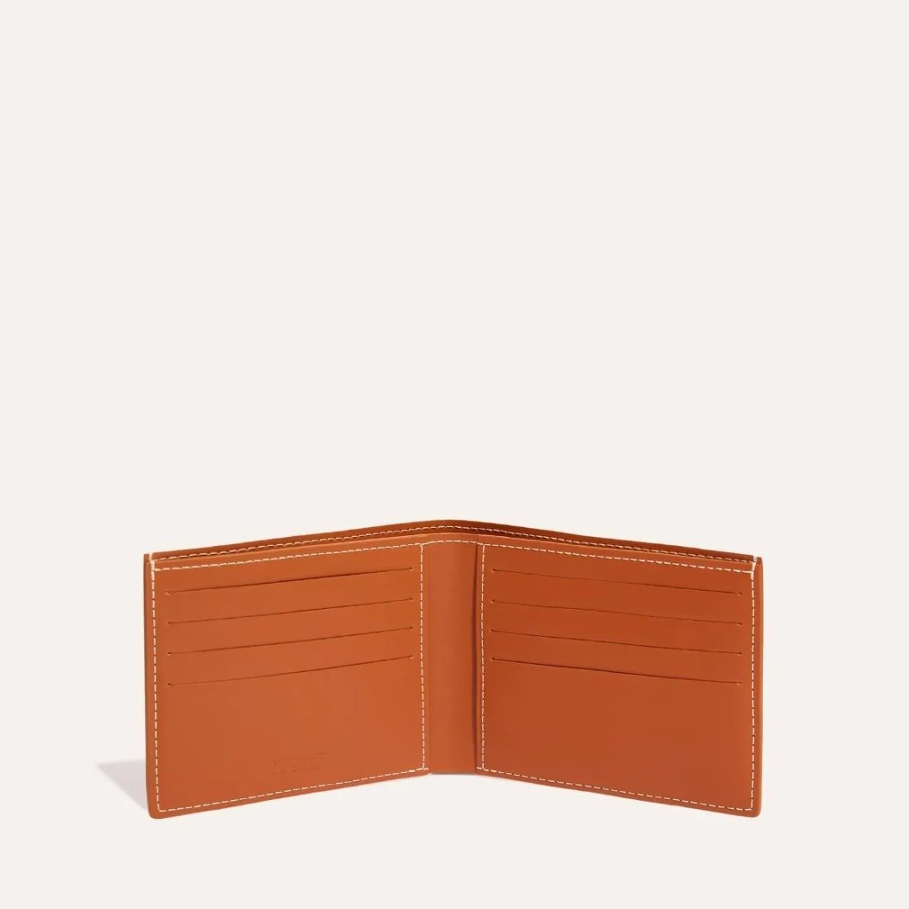 Goyard Wallet Black Tan