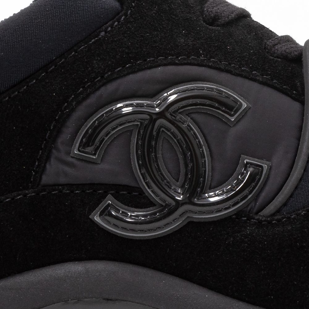 Logo Cruise Black Men's Sneakers 