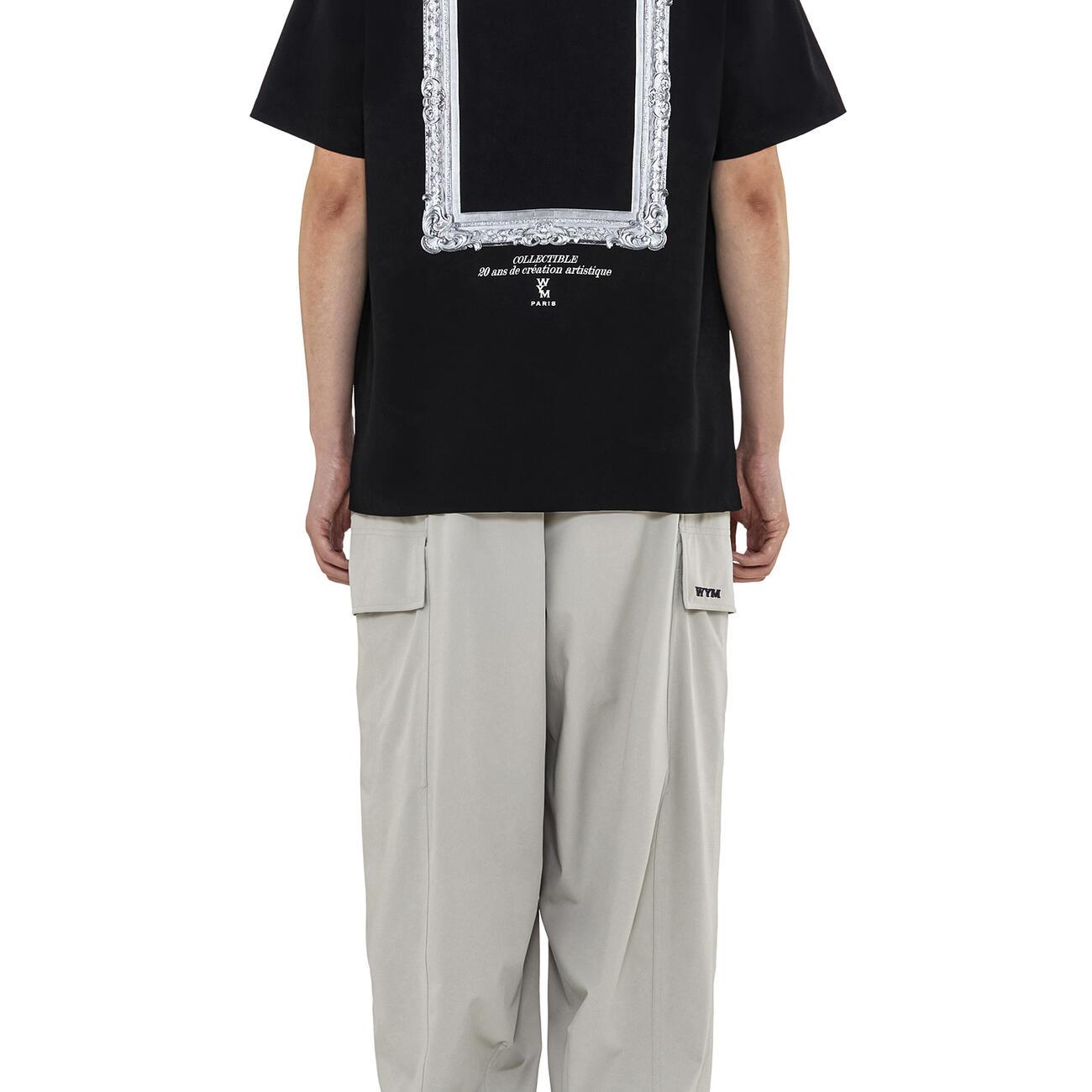 Black Frame Back Logo Short Sleeve T-shirt