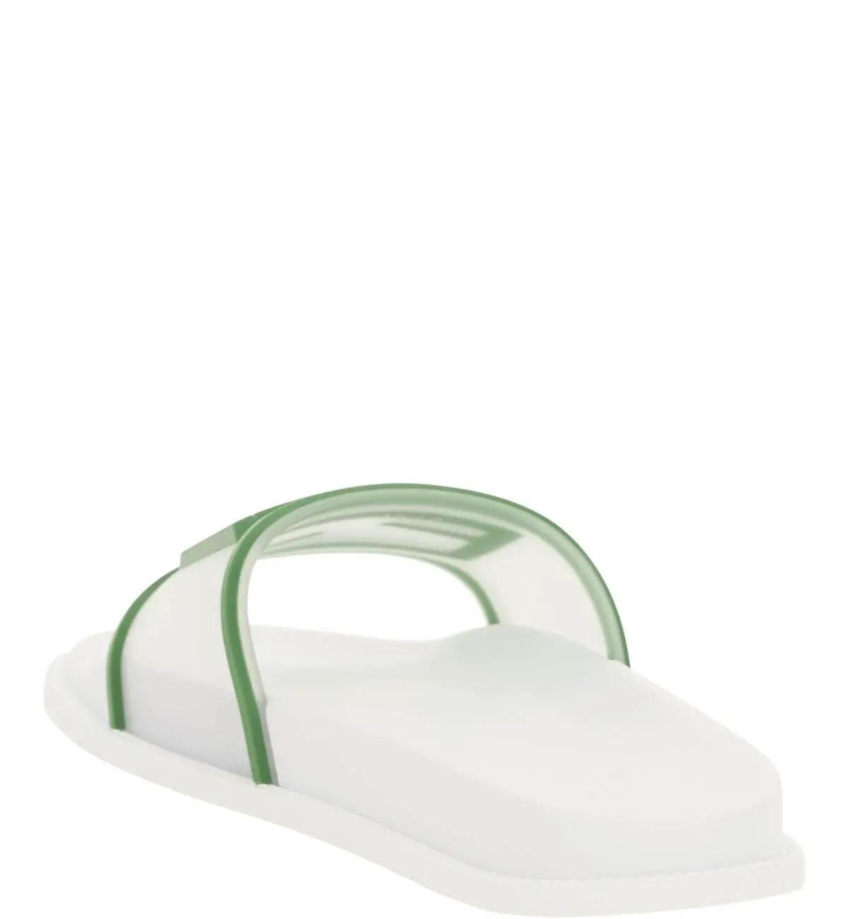 RUBBER SLIDES WITH LOGO FENDI