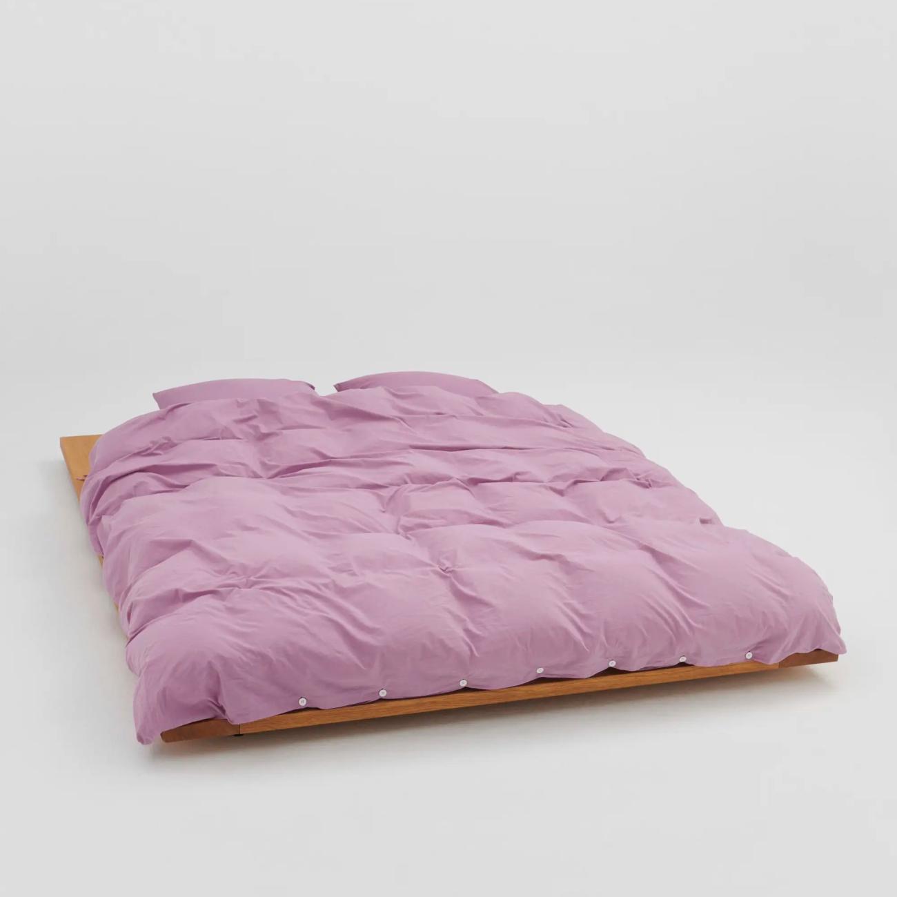 Mallow Pink Double Duvet Cover