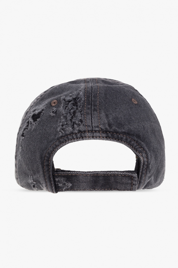 BALENCIAGA GREY BASEBALL CAP