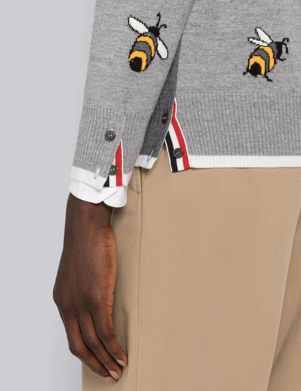 FUN-MIX BIRDS AND BEES CREW NECK PULLOVER