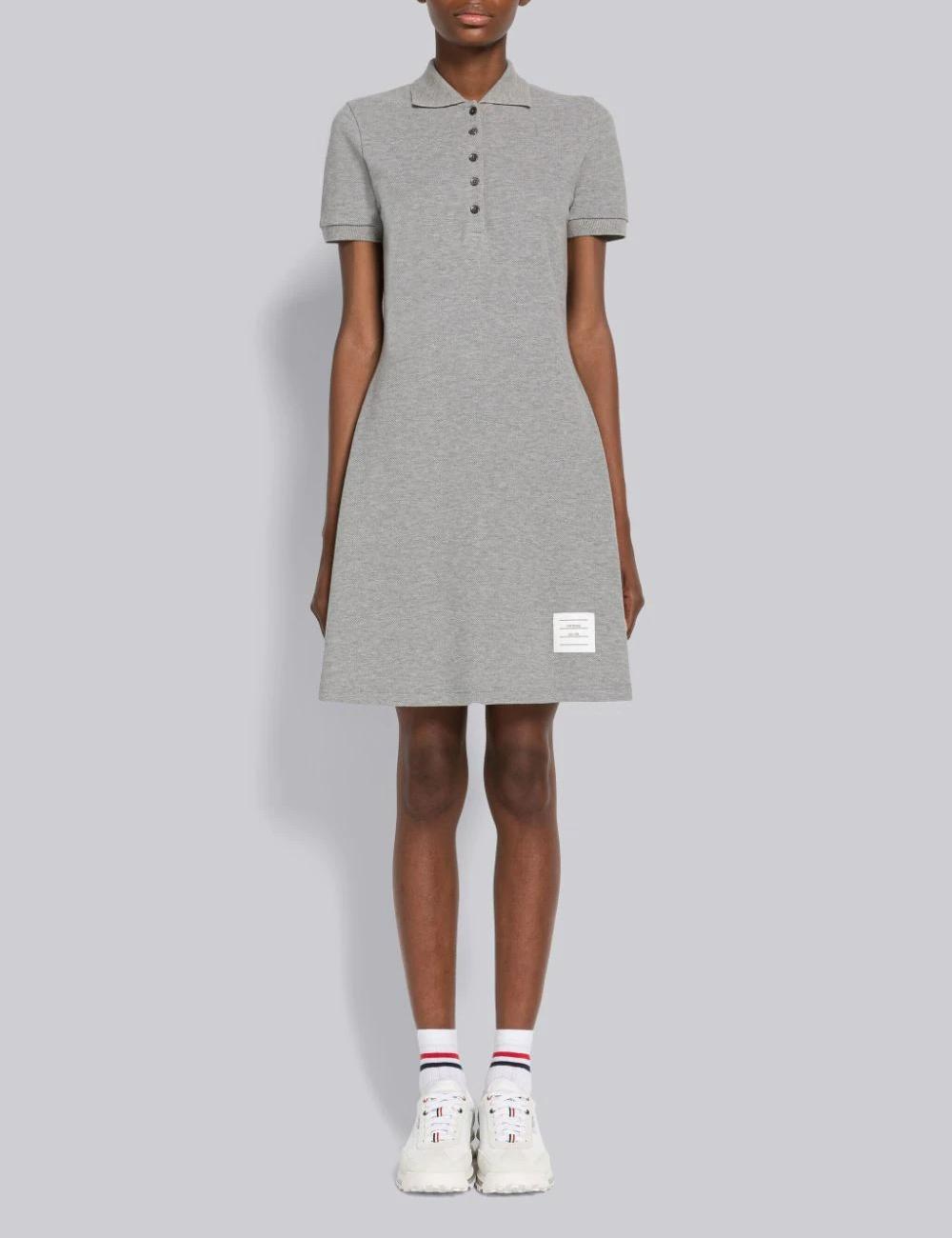 PIQUE RIB GUSSET TENNIS DRESS