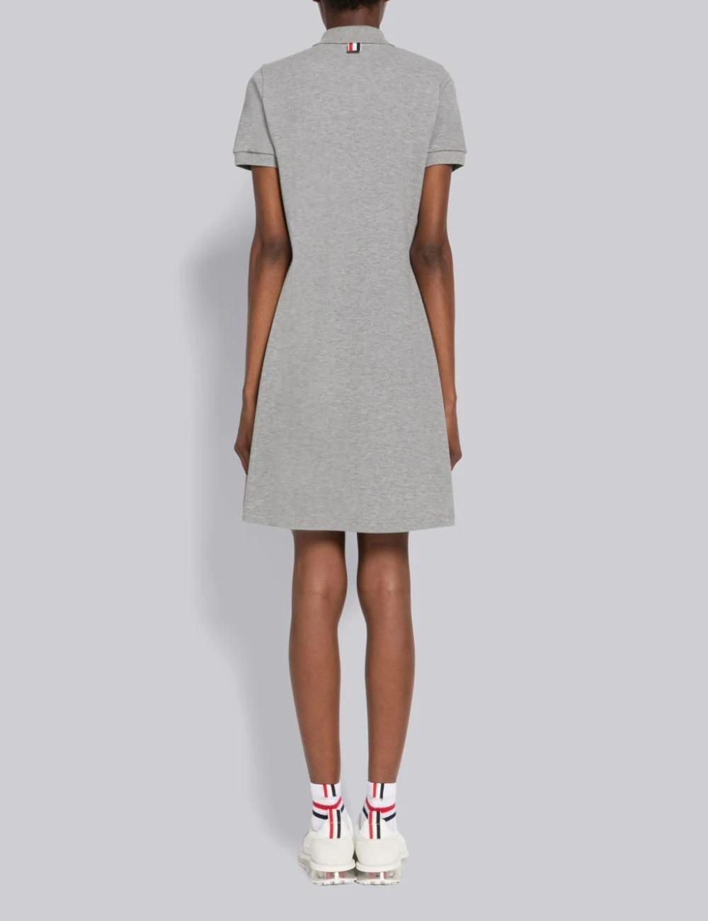 PIQUE RIB GUSSET TENNIS DRESS