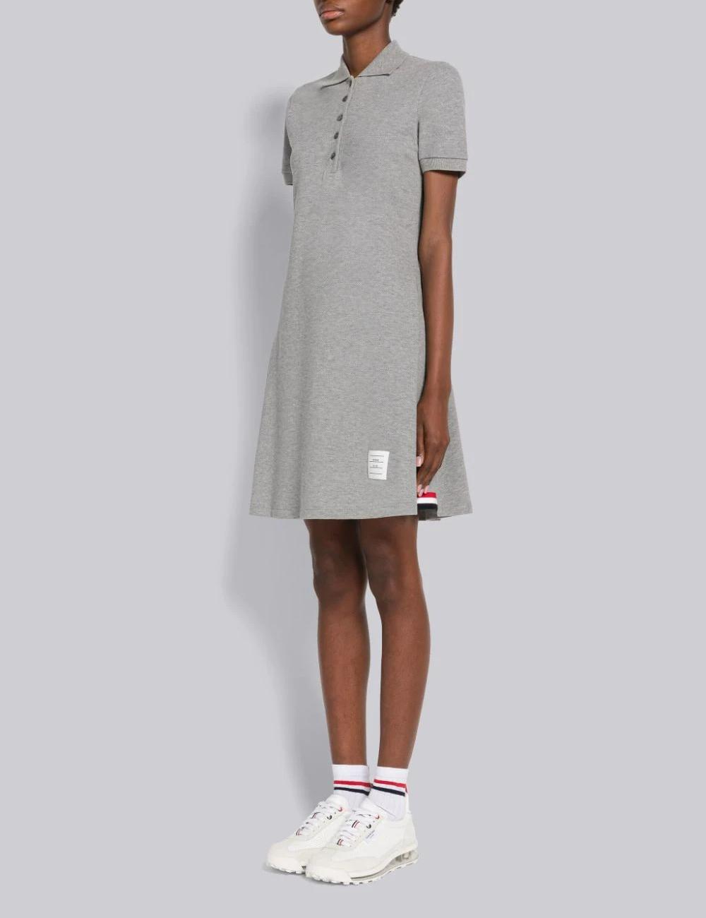 PIQUE RIB GUSSET TENNIS DRESS