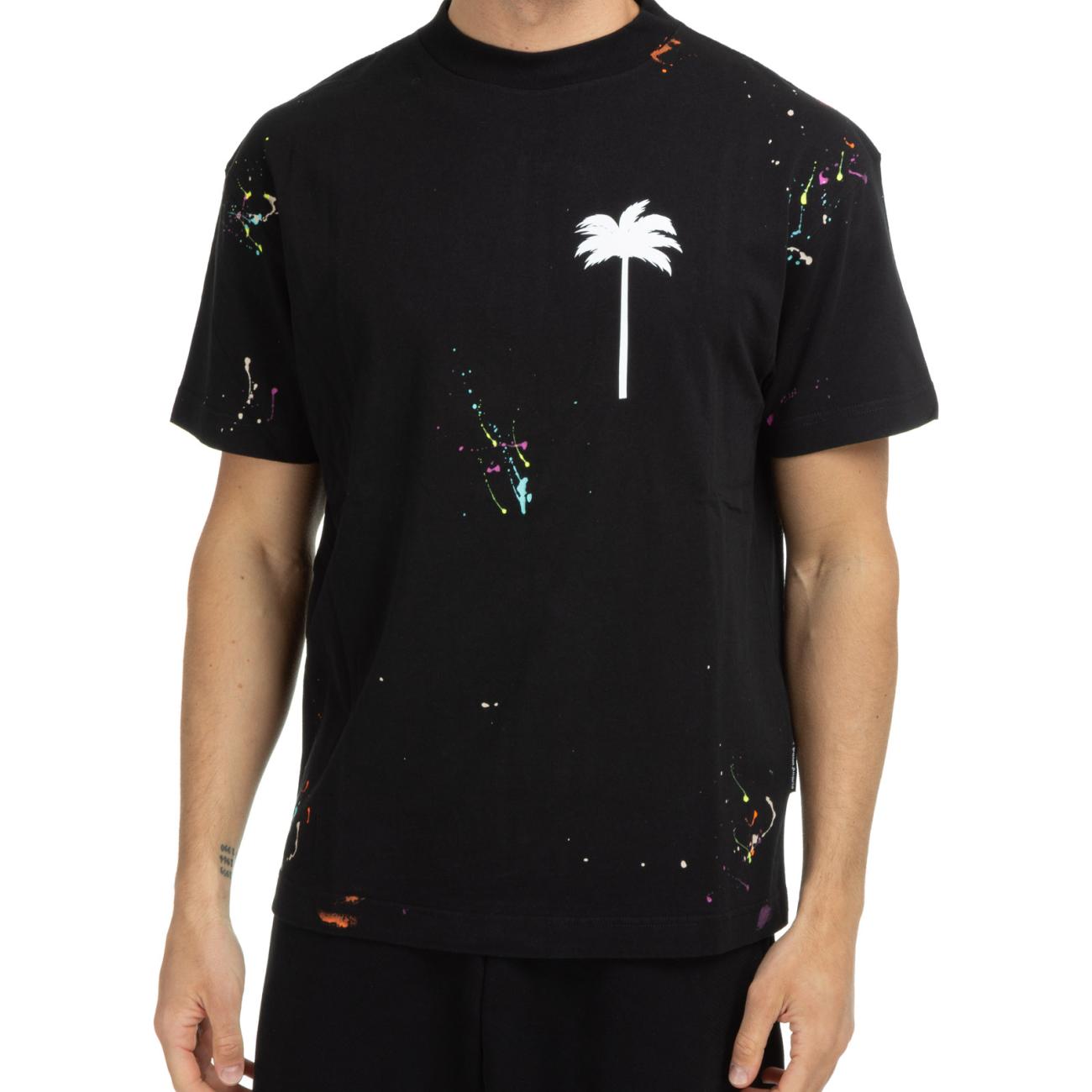 PALM TREE PAINTED T-SHIRT 