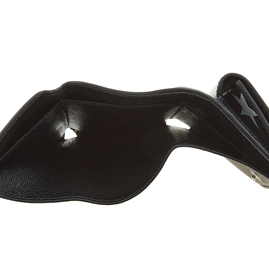 Balenciaga Logo Wallet In Black