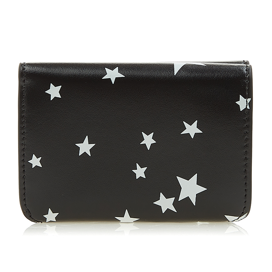 Balenciaga Logo Wallet In Black