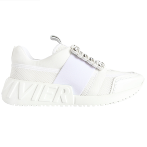 Jewel buckle sneaker