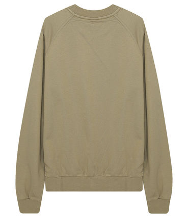CLASSIC SWEATSHIRT WITH BIG LOGO EMBROIDERY 