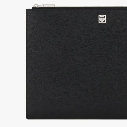 Grain Gusset Clutch Bag Large