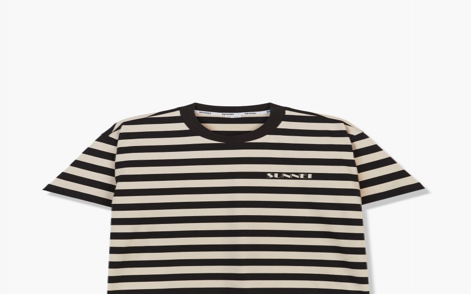 CLASSIC TSHIRT MINI LOGO - Striped