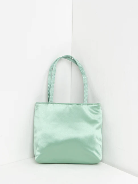 Little Silk Bag Light Green