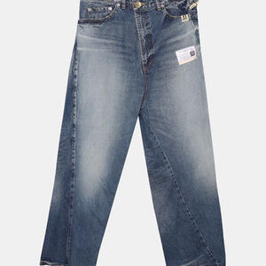 Slide piece denim underwear