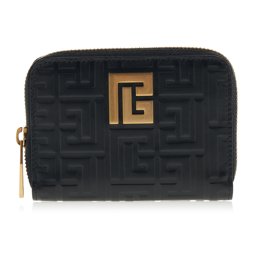 logo zipped wallet
