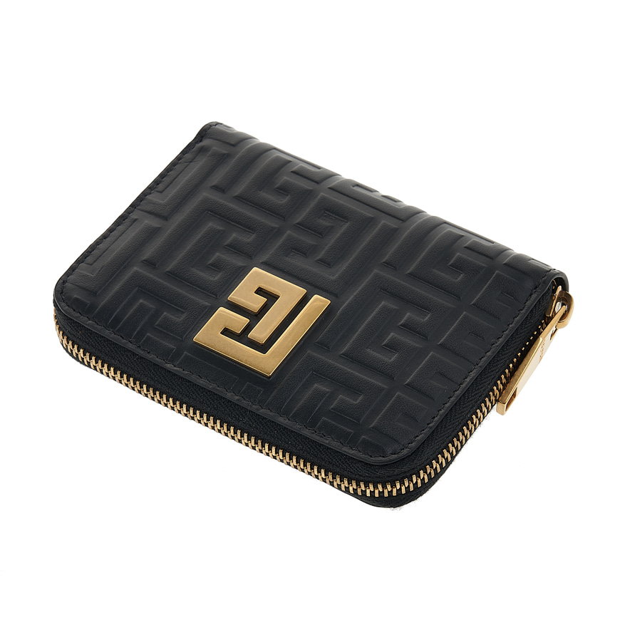 logo zipped wallet