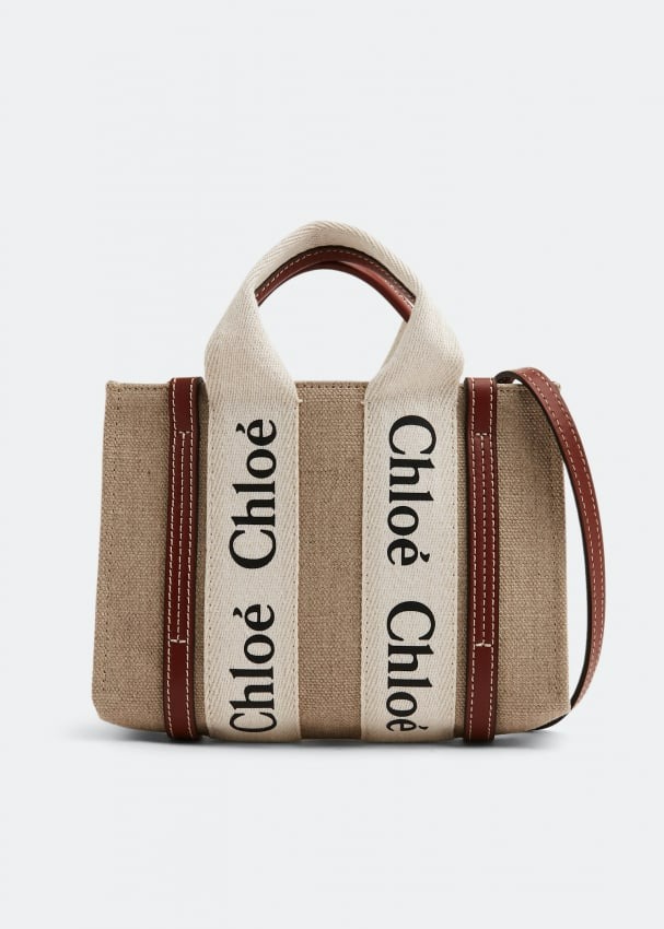 Chloe Woody mini tote bag
