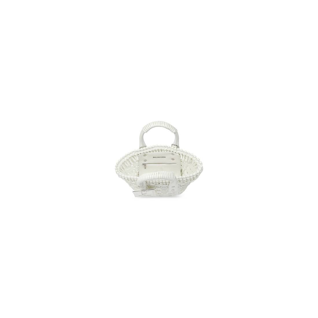 WOMEN'S BISTRO XXS BASKET WITH STRAP IN WHITE