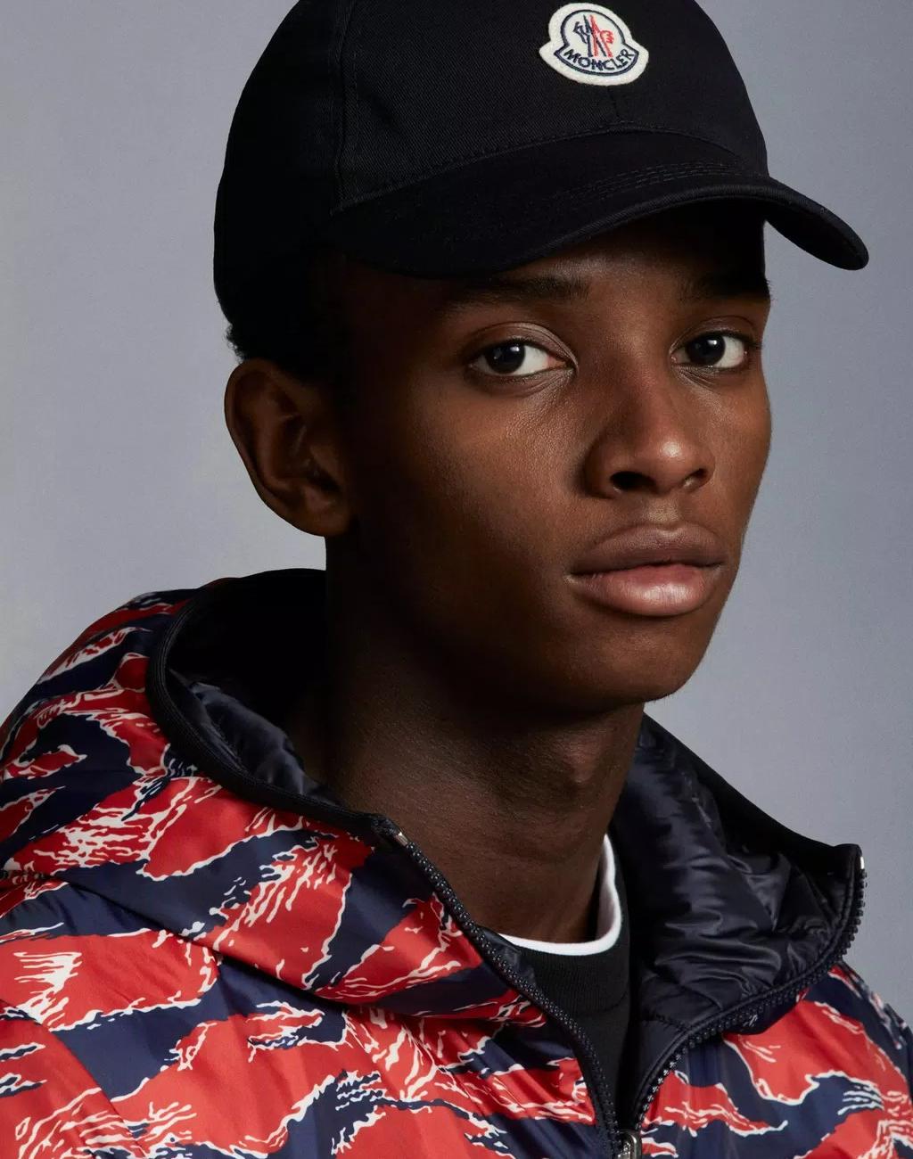 Moncler Logo Baseball Cap Black 