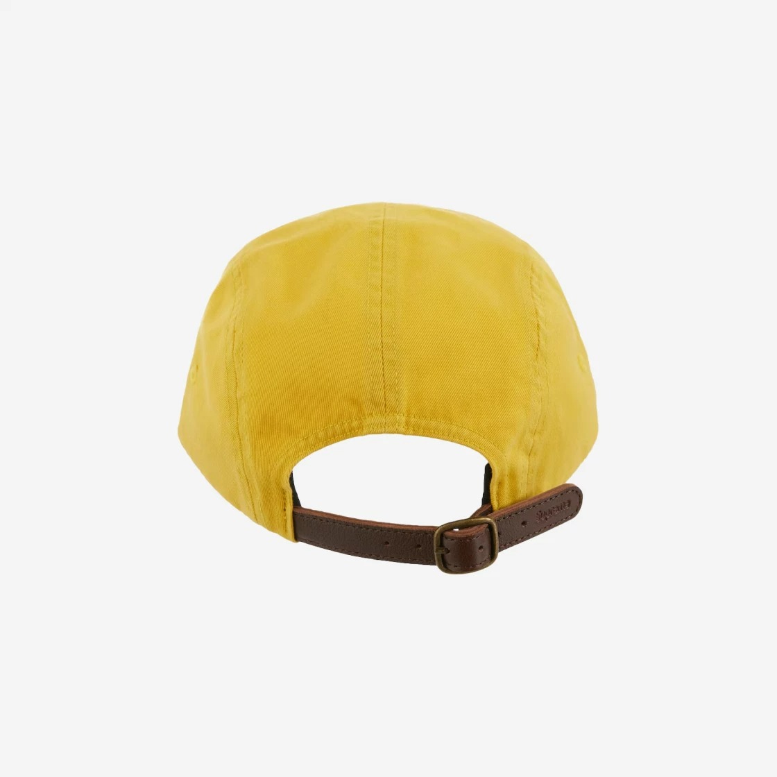 Supreme Washed Chino Twill Camp Cap Yellow 