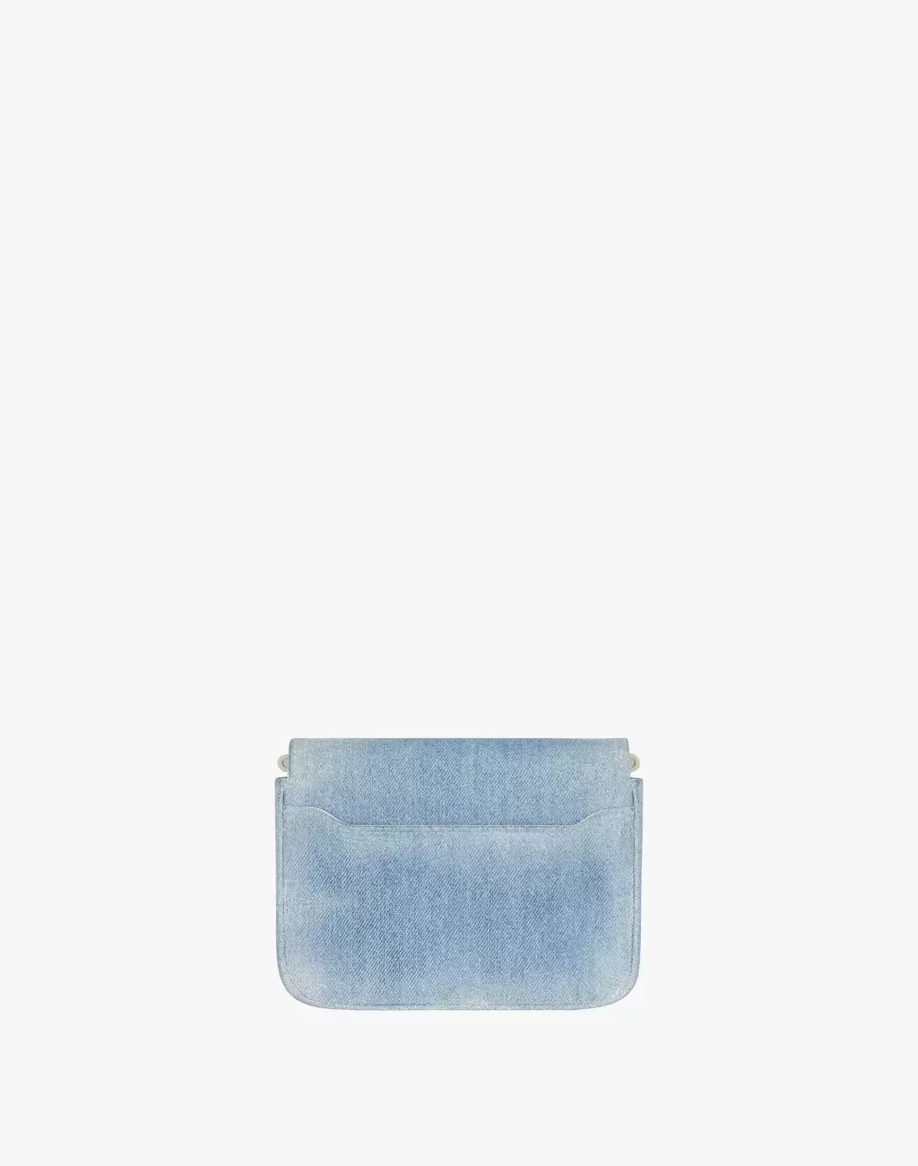 Small 4G bag in denim with chain