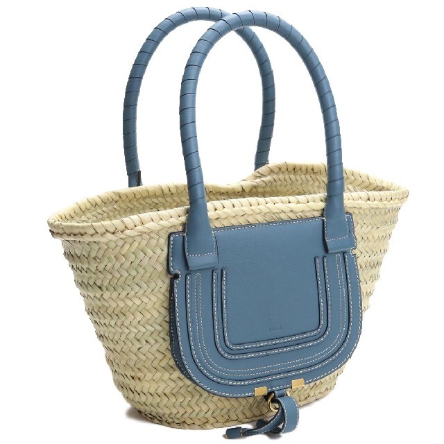 Marcie medium basket bag blue