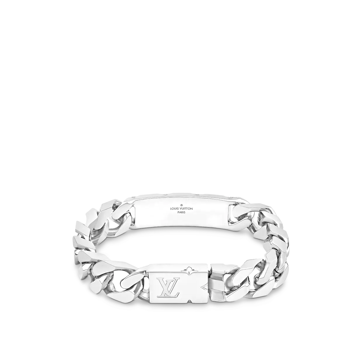 Monogram Chain Bracelet Palladium