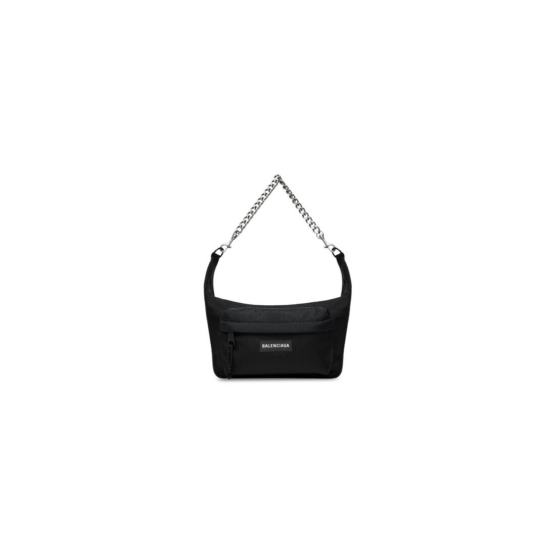 RAVER Medium Chain Bag in Black