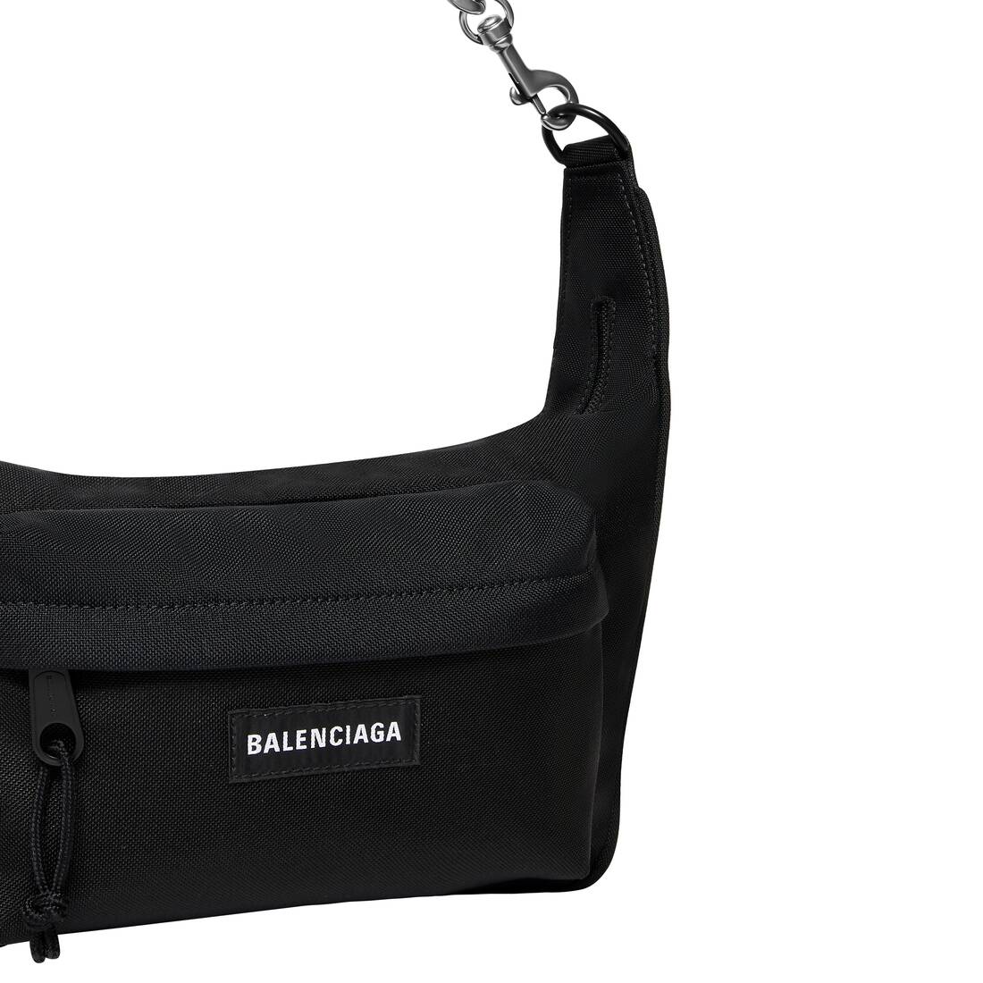 RAVER Medium Chain Bag in Black