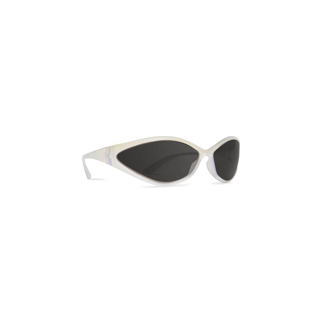  90S OVAL SUNGLASSES IN CRYSTAL