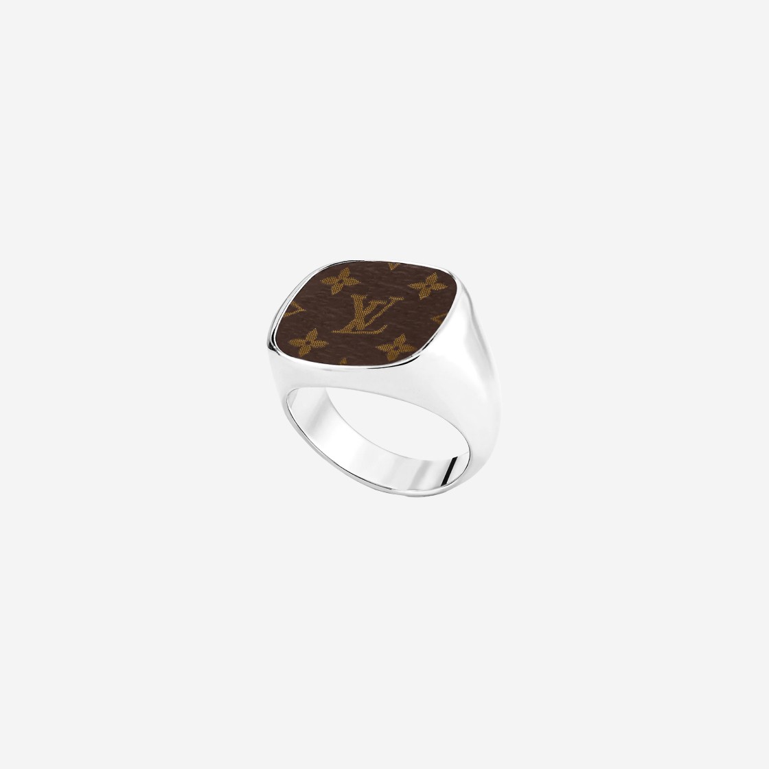 Monogram Lock Signet Ring