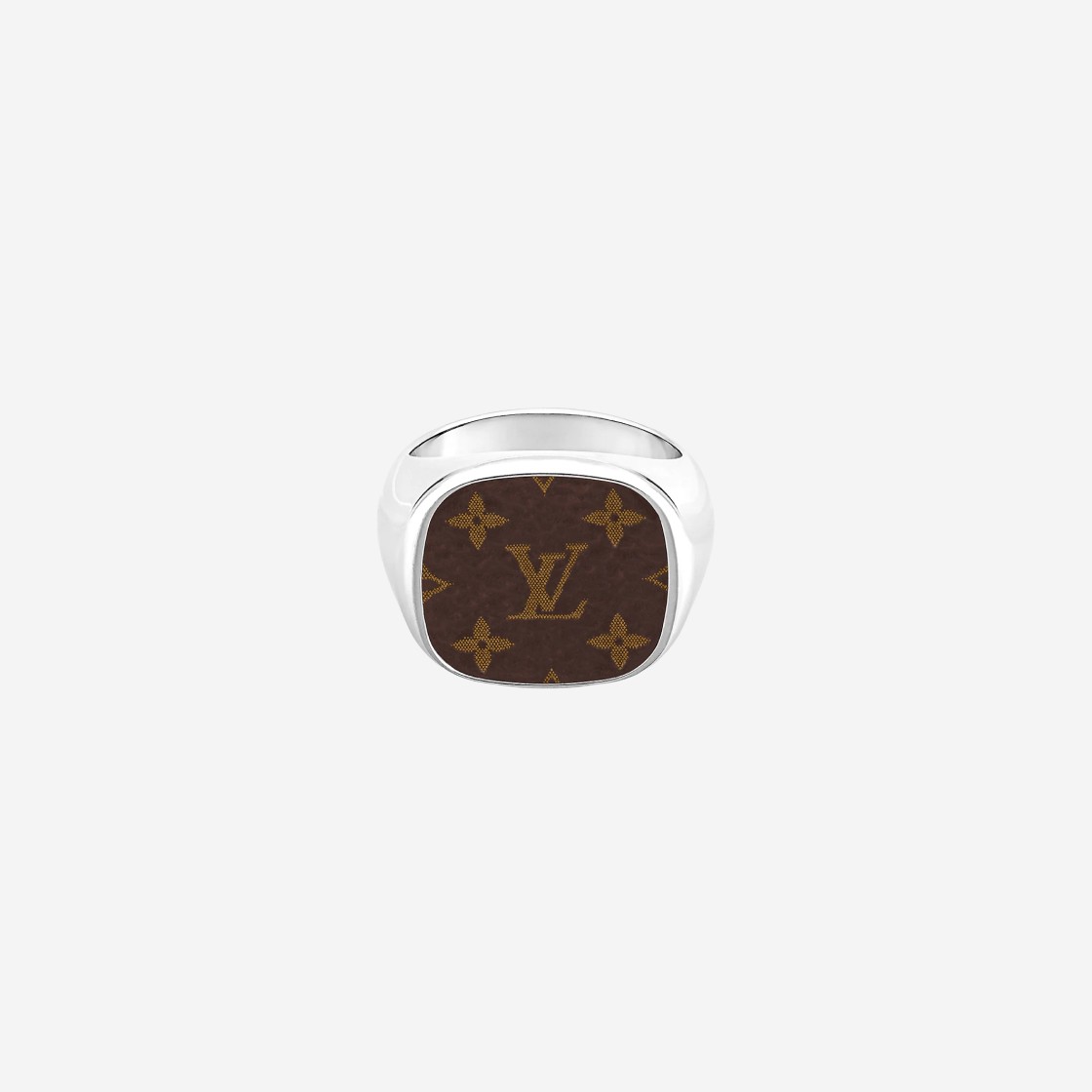 Monogram Lock Signet Ring